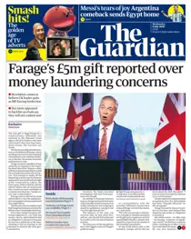The Guardian Newspaper 
                issue Wednesday, 08 July 2026