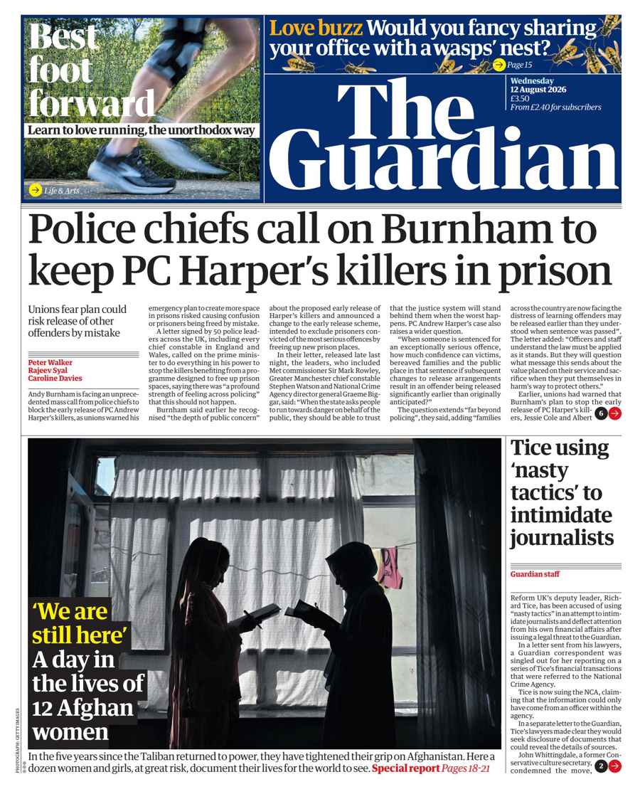 The Guardian Newspaper issue Wednesday, 12 August 2026