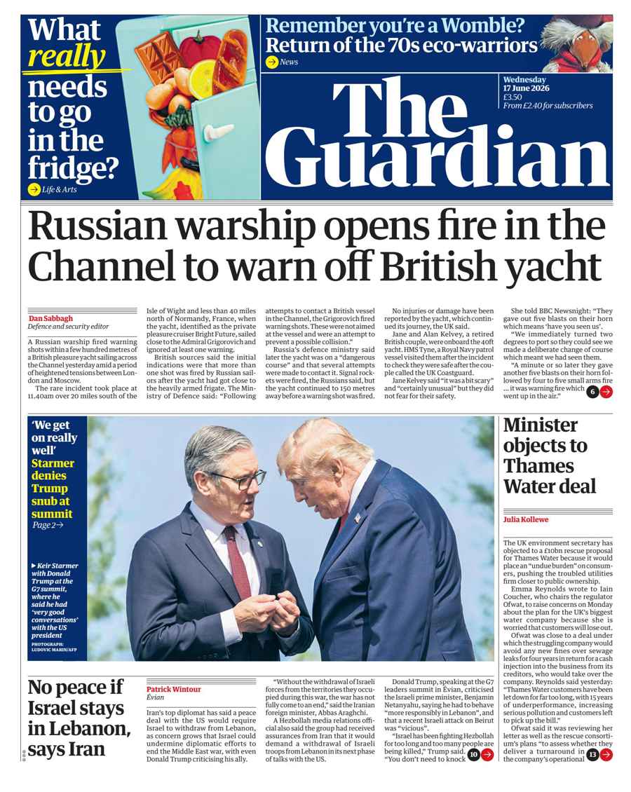 The Guardian Newspaper issue Wednesday, 17 June 2026
