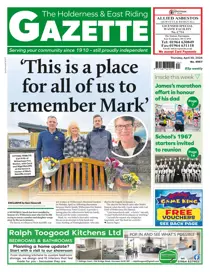 The Holderness & Hornsea Gazette 
                issue The Holderness & Hornsea Gazette