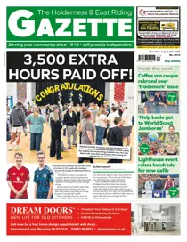 The Holderness & Hornsea Gazette 
                issue Holderness Gazette August 27, 2026