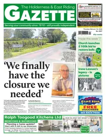 The Holderness & Hornsea Gazette 
                issue Holderness Gazette February 19, 2026
