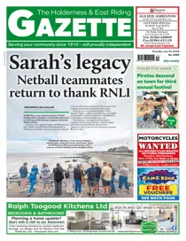 The Holderness & Hornsea Gazette 
                issue The Holderness & Hornsea Gazette