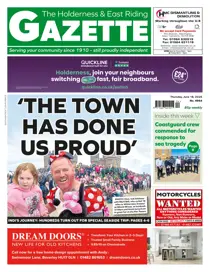 The Holderness & Hornsea Gazette 
                issue The Holderness & Hornsea Gazette