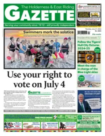 Holderness Gazette June 27, 2024 
                issue Holderness Gazette June 27, 2024