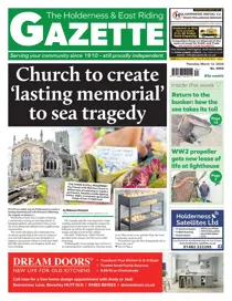 The Holderness & Hornsea Gazette 
                issue Holderness Gazette March 12, 2026