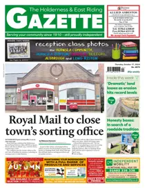 The Holderness & Hornsea Gazette 
                issue The Holderness & Hornsea Gazette