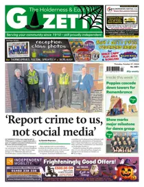 Holderness Gazette October 31, 2024 
                issue Holderness Gazette October 31, 2024