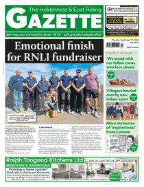 The Holderness & Hornsea Gazette 
                issue The Holderness & Hornsea Gazette