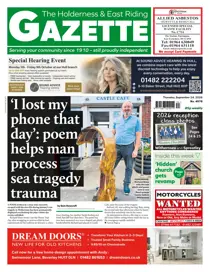 The Holderness & Hornsea Gazette 
                issue The Holderness & Hornsea Gazette