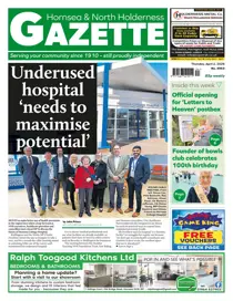 Hornsea Gazette April 2, 2026 
                issue Hornsea Gazette April 2, 2026