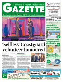 Hornsea Gazette August 1, 2024 
                issue Hornsea Gazette August 1, 2024