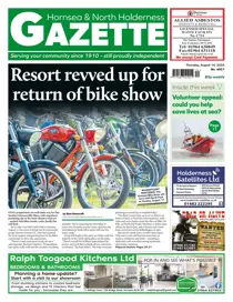 Hornsea Gazette August 14, 2025 
                issue Hornsea Gazette August 14, 2025
