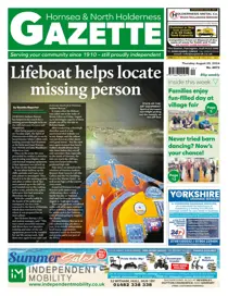 Hornsea Gazette August 29, 2024 
                issue Hornsea Gazette August 29, 2024