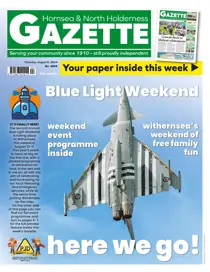 Hornsea Gazette August 8, 2024 
                issue Hornsea Gazette August 8, 2024