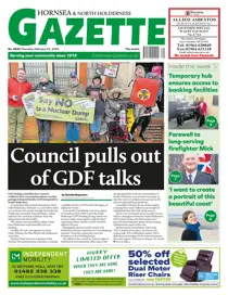 Hornsea Gazette February 22, 2024 
                issue Hornsea Gazette February 22, 2024