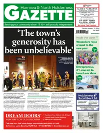 The Holderness & Hornsea Gazette 
                issue Hornsea Gazette January 15, 2026
