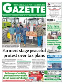 Hornsea Gazette January 23, 2025 
                issue Hornsea Gazette January 23, 2025
