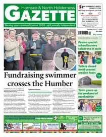 Hornsea Gazette July 11, 2024 
                issue Hornsea Gazette July 11, 2024