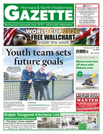 Hornsea Gazette June 11, 2026 
                issue Hornsea Gazette June 11, 2026