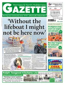 The Holderness & Hornsea Gazette 
                issue Hornsea Gazette March 5, 2026