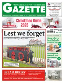 Hornsea Gazette November 13, 2025 
                issue Hornsea Gazette November 13, 2025