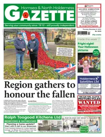 Hornsea Gazette November 6, 2025 
                issue Hornsea Gazette November 6, 2025