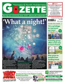 Hornsea Gazette November 7, 2024 
                issue Hornsea Gazette November 7, 2024