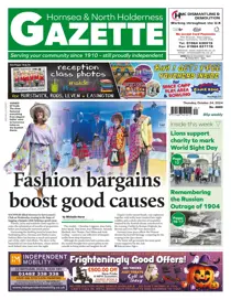 Hornsea Gazette October 24, 2024 
                issue Hornsea Gazette October 24, 2024