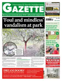Hornsea Gazette October 30, 2025 
                issue Hornsea Gazette October 30, 2025