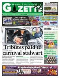 Hornsea Gazette October 31, 2024 
                issue Hornsea Gazette October 31, 2024