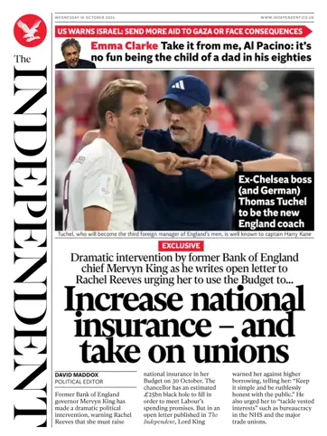 The Independent Daily Edition Newspaper Preview