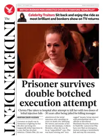 The Independent Daily Edition Newspaper 
                issue The Independent Daily Edition Newspaper