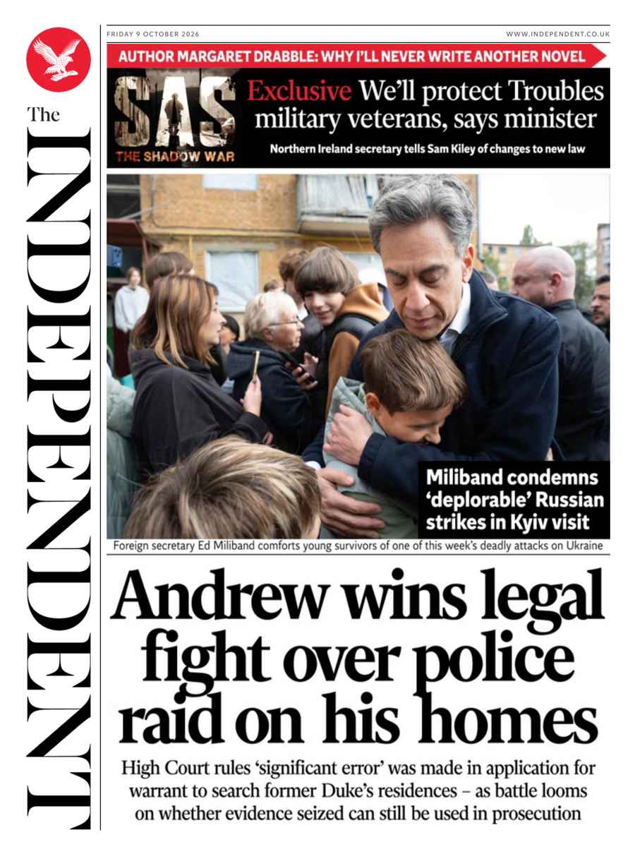 The Independent Daily Edition Newspaper