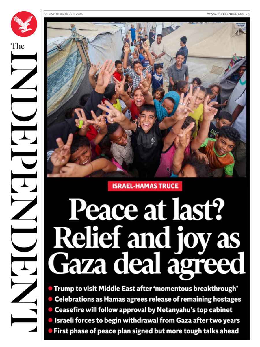 The Independent Daily Edition Newspaper