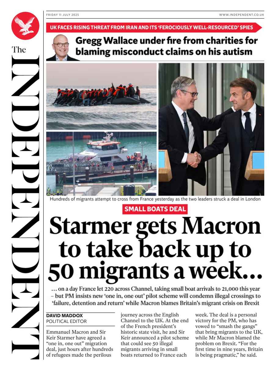 The Independent Daily Edition Newspaper