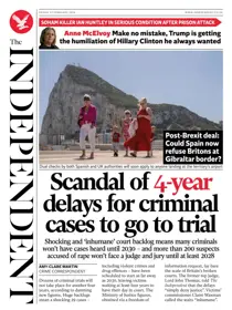 The Independent Daily Edition Newspaper 
                issue Friday, 27 February 2026
