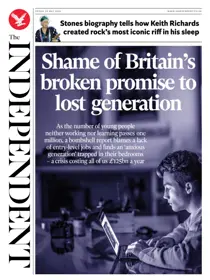 The Independent Daily Edition Newspaper 
                issue Friday, 29 May 2026