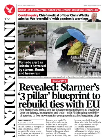 The Independent Daily Edition Newspaper Preview