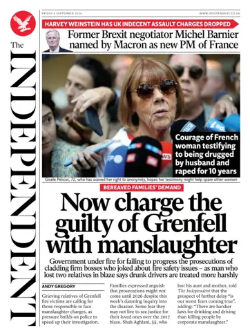 The Independent Daily Edition Newspaper Preview