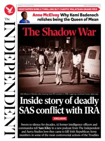 The Independent Daily Edition Newspaper 
                issue The Independent Daily Edition Newspaper