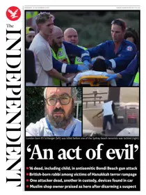 The Independent Daily Edition Newspaper 
                issue The Independent Daily Edition Newspaper