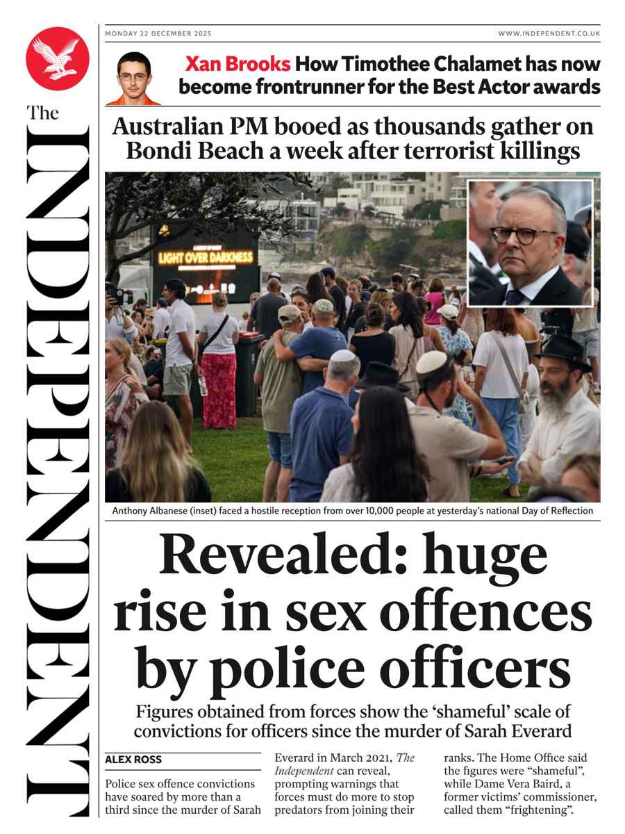 The Independent Daily Edition Newspaper