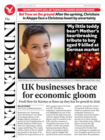 The Independent Daily Edition Newspaper Preview