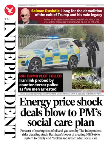 The Independent Daily Edition Newspaper