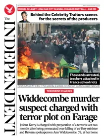 The Independent Daily Edition Newspaper 
                issue The Independent Daily Edition Newspaper