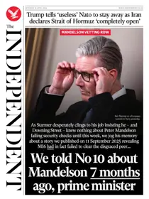 Saturday, 18 April 2026 
                issue Saturday, 18 April 2026