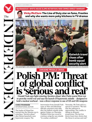 The Independent Daily Edition Newspaper Preview