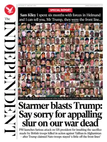 The Independent Daily Edition Newspaper 
                issue Saturday, 24 January 2026
