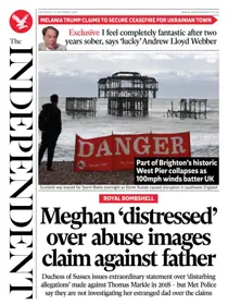The Independent Daily Edition Newspaper 
                issue Saturday, 24 October 2026